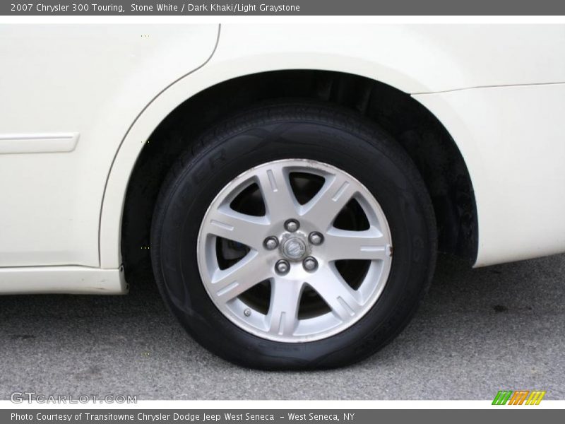Stone White / Dark Khaki/Light Graystone 2007 Chrysler 300 Touring