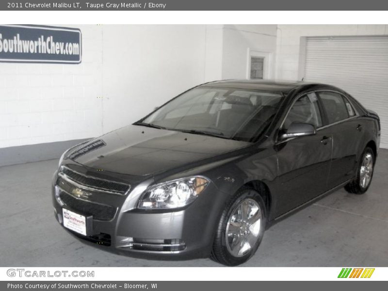 Taupe Gray Metallic / Ebony 2011 Chevrolet Malibu LT