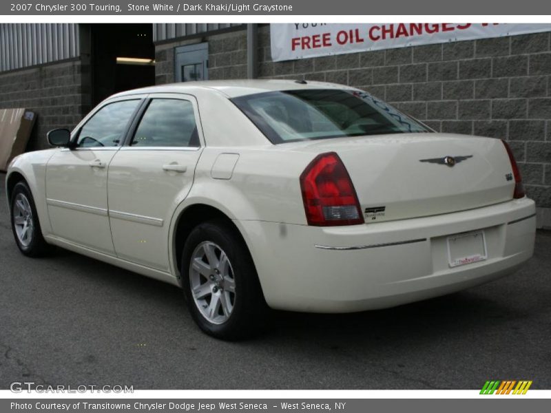 Stone White / Dark Khaki/Light Graystone 2007 Chrysler 300 Touring