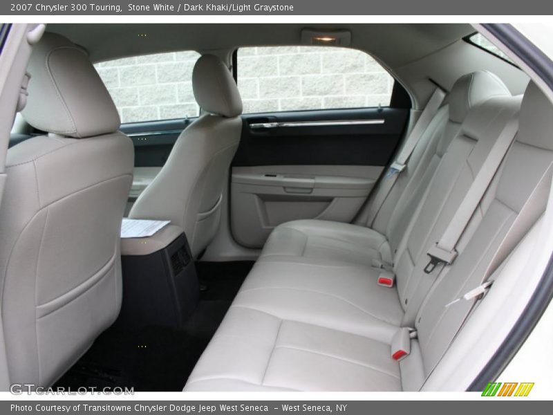 Stone White / Dark Khaki/Light Graystone 2007 Chrysler 300 Touring