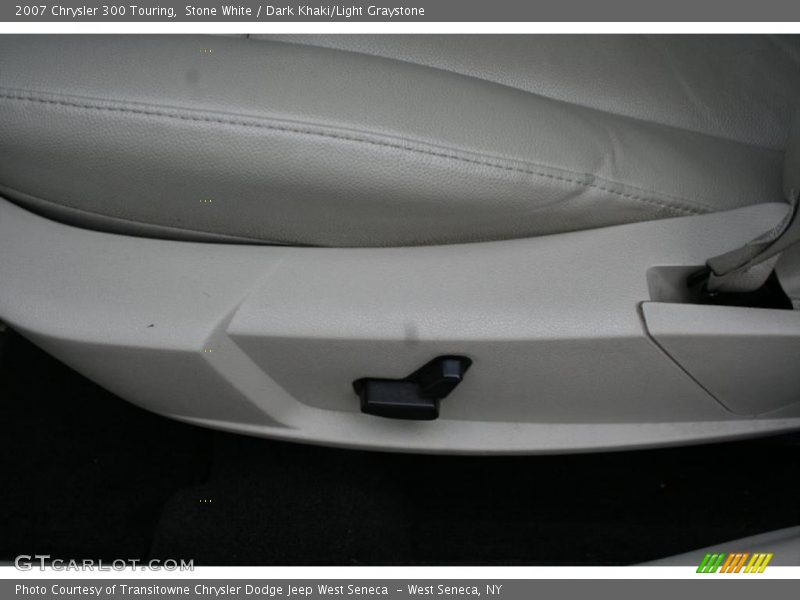Stone White / Dark Khaki/Light Graystone 2007 Chrysler 300 Touring