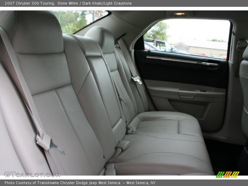 Stone White / Dark Khaki/Light Graystone 2007 Chrysler 300 Touring