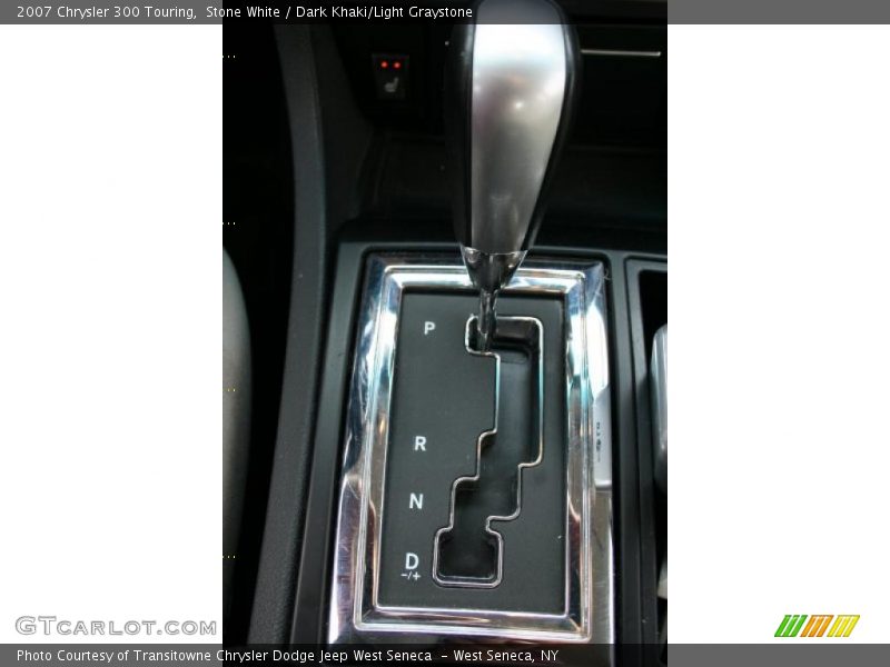 Stone White / Dark Khaki/Light Graystone 2007 Chrysler 300 Touring