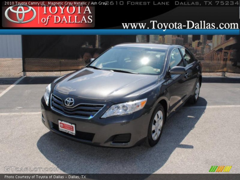 Magnetic Gray Metallic / Ash Gray 2010 Toyota Camry LE