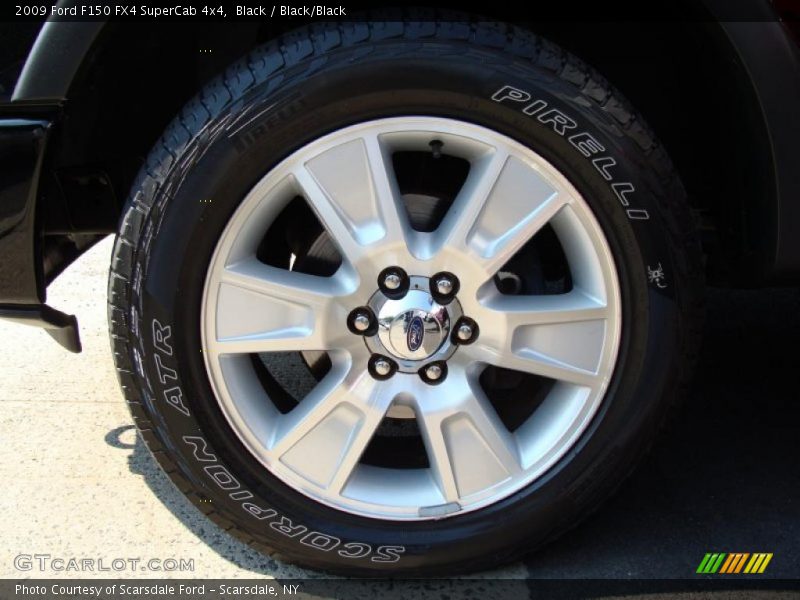 Black / Black/Black 2009 Ford F150 FX4 SuperCab 4x4