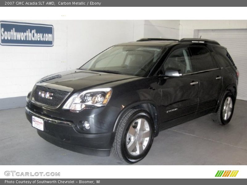 Carbon Metallic / Ebony 2007 GMC Acadia SLT AWD