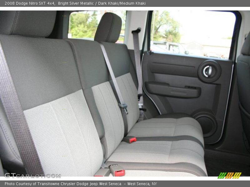 Bright Silver Metallic / Dark Khaki/Medium Khaki 2008 Dodge Nitro SXT 4x4