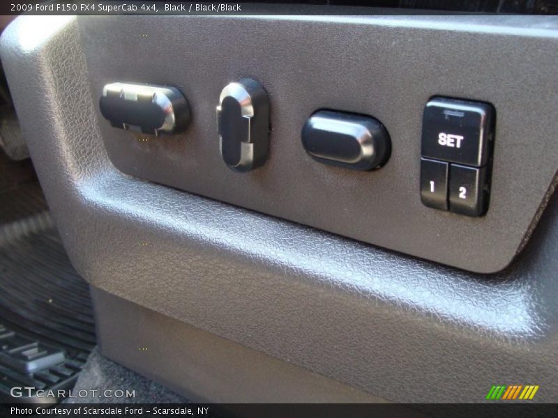 Black / Black/Black 2009 Ford F150 FX4 SuperCab 4x4