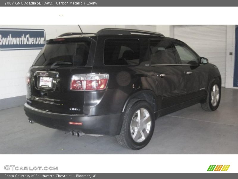 Carbon Metallic / Ebony 2007 GMC Acadia SLT AWD