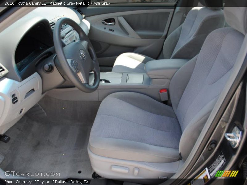 Magnetic Gray Metallic / Ash Gray 2010 Toyota Camry LE