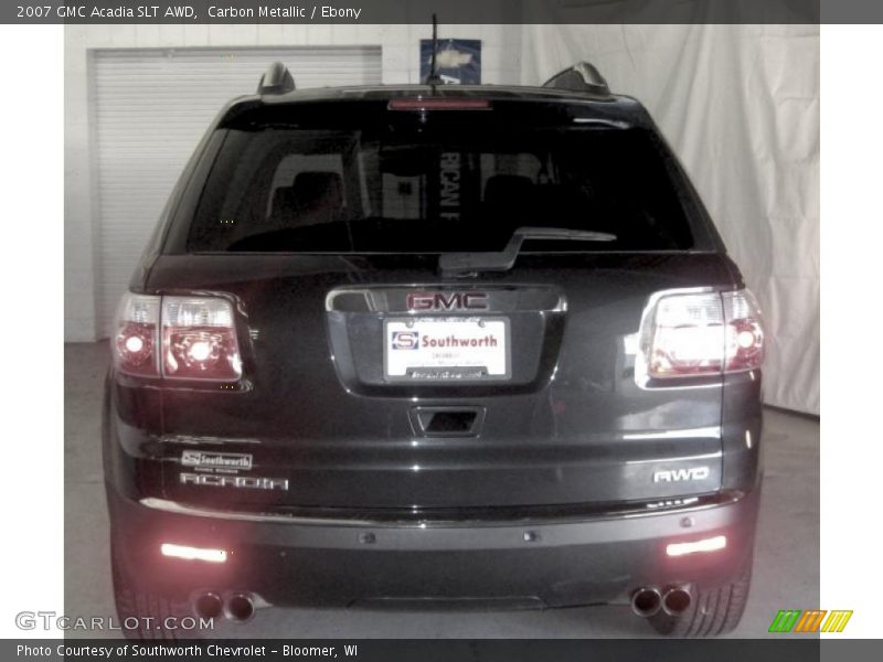 Carbon Metallic / Ebony 2007 GMC Acadia SLT AWD