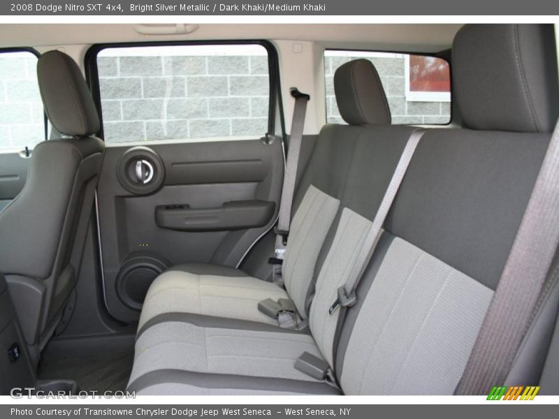 Bright Silver Metallic / Dark Khaki/Medium Khaki 2008 Dodge Nitro SXT 4x4