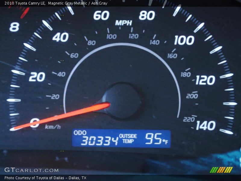 Magnetic Gray Metallic / Ash Gray 2010 Toyota Camry LE