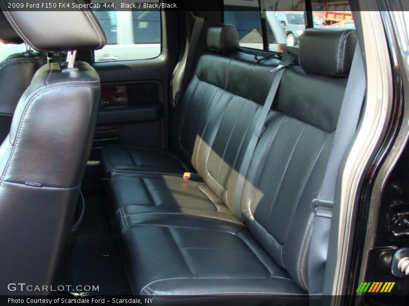 Black / Black/Black 2009 Ford F150 FX4 SuperCab 4x4