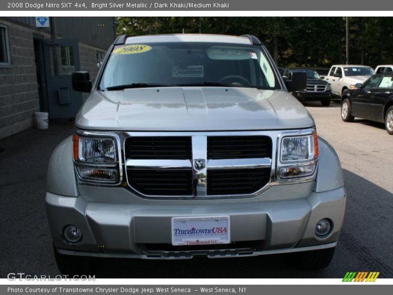Bright Silver Metallic / Dark Khaki/Medium Khaki 2008 Dodge Nitro SXT 4x4