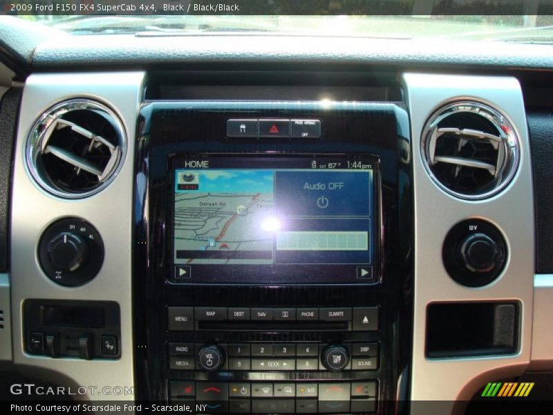 Black / Black/Black 2009 Ford F150 FX4 SuperCab 4x4