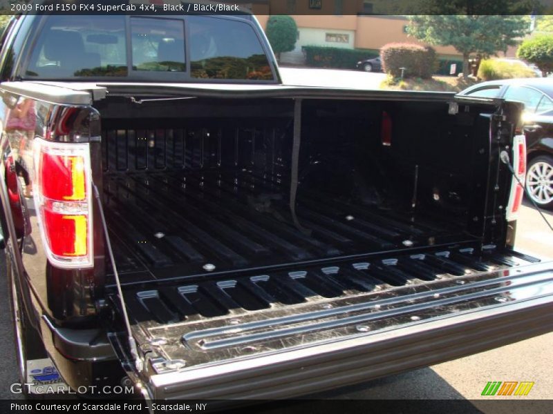 Black / Black/Black 2009 Ford F150 FX4 SuperCab 4x4