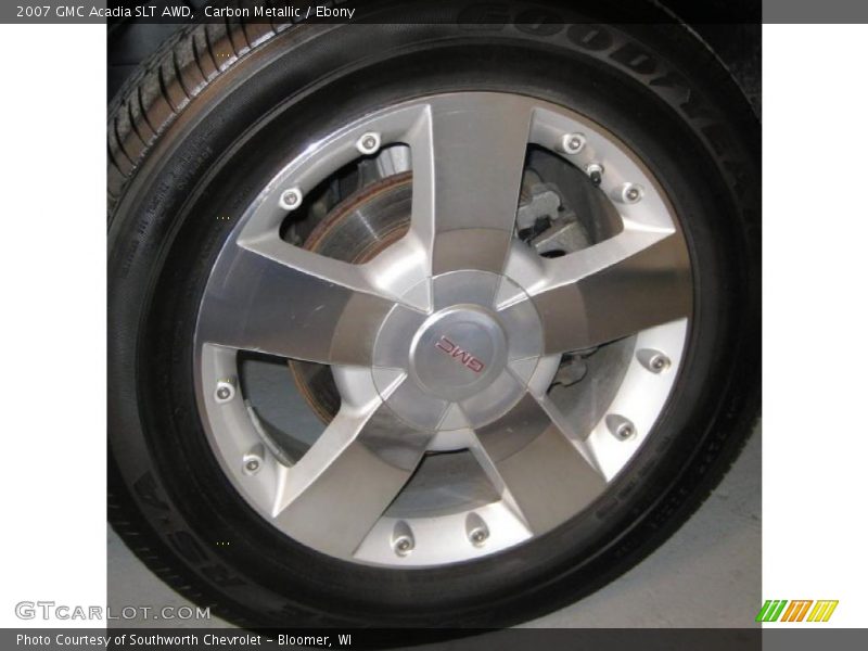 Carbon Metallic / Ebony 2007 GMC Acadia SLT AWD