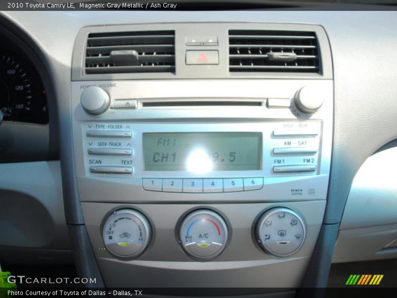 Magnetic Gray Metallic / Ash Gray 2010 Toyota Camry LE