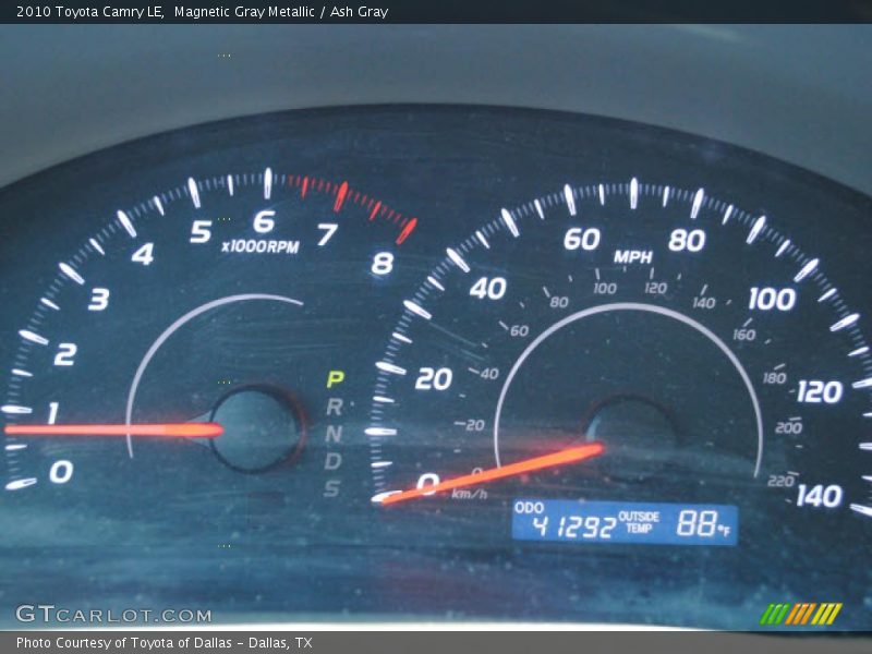 Magnetic Gray Metallic / Ash Gray 2010 Toyota Camry LE