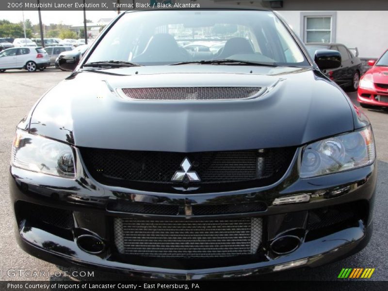 Tarmac Black / Black Alcantara 2006 Mitsubishi Lancer Evolution IX