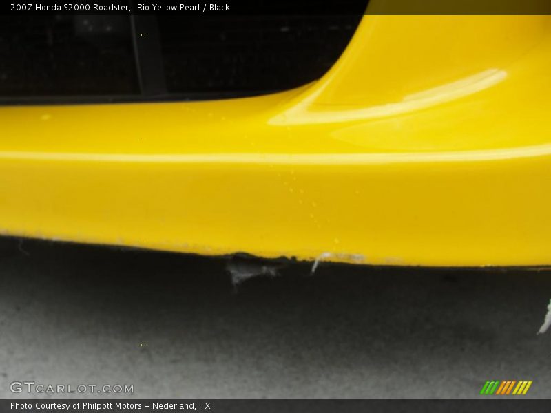 Rio Yellow Pearl / Black 2007 Honda S2000 Roadster