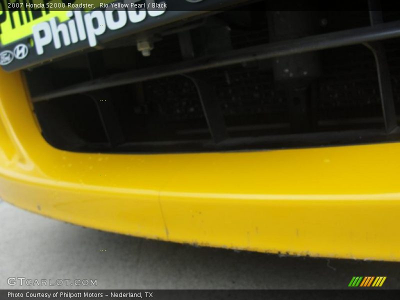 Rio Yellow Pearl / Black 2007 Honda S2000 Roadster