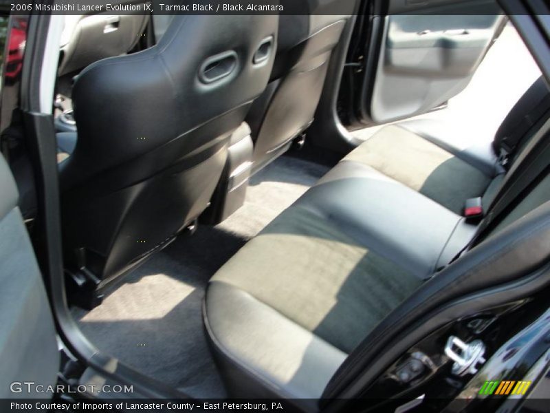 Tarmac Black / Black Alcantara 2006 Mitsubishi Lancer Evolution IX