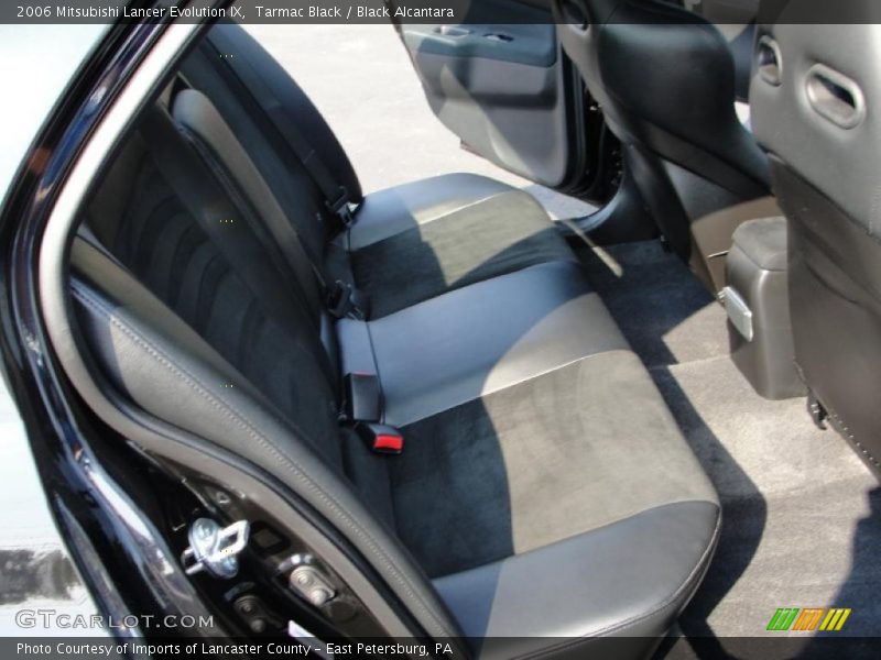 Tarmac Black / Black Alcantara 2006 Mitsubishi Lancer Evolution IX