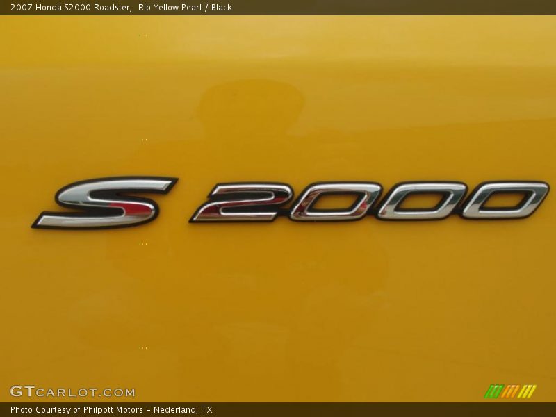 Rio Yellow Pearl / Black 2007 Honda S2000 Roadster