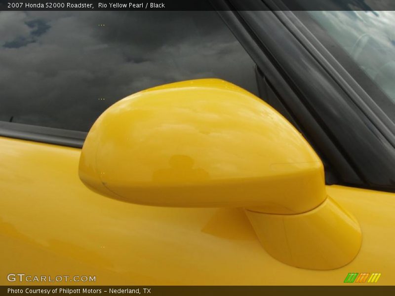 Rio Yellow Pearl / Black 2007 Honda S2000 Roadster