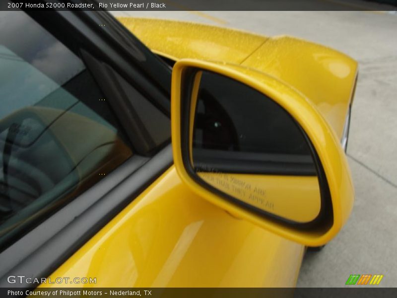 Rio Yellow Pearl / Black 2007 Honda S2000 Roadster