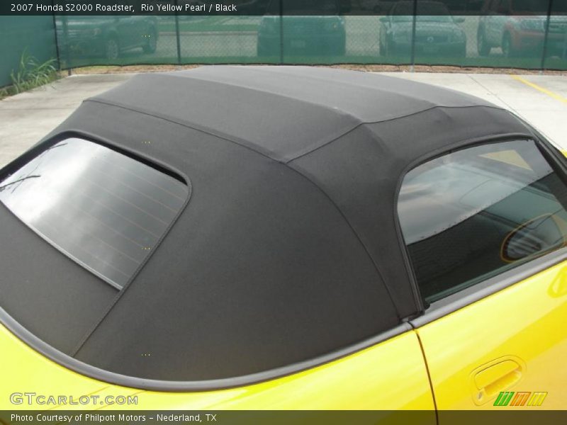 Rio Yellow Pearl / Black 2007 Honda S2000 Roadster