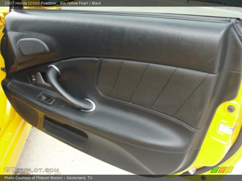 Rio Yellow Pearl / Black 2007 Honda S2000 Roadster