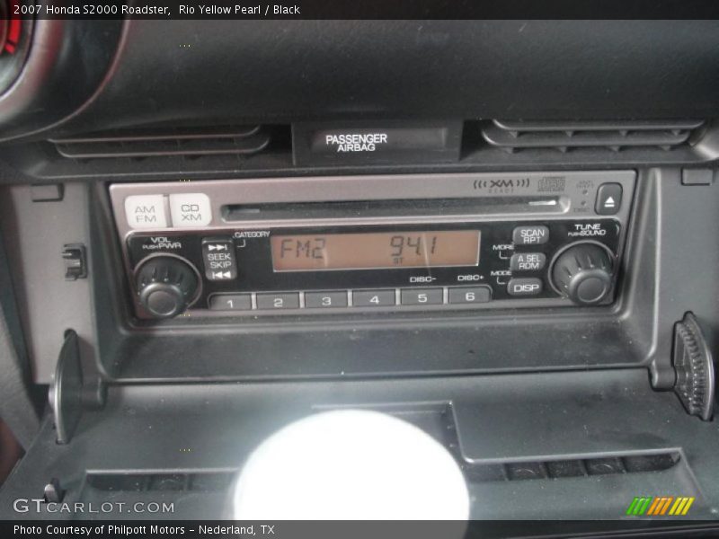 Rio Yellow Pearl / Black 2007 Honda S2000 Roadster