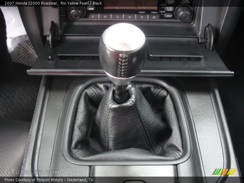 Rio Yellow Pearl / Black 2007 Honda S2000 Roadster