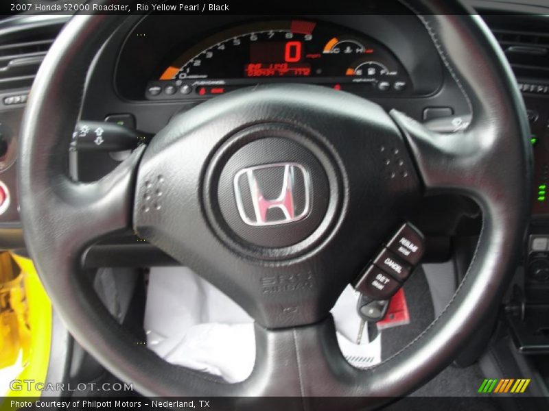 Rio Yellow Pearl / Black 2007 Honda S2000 Roadster