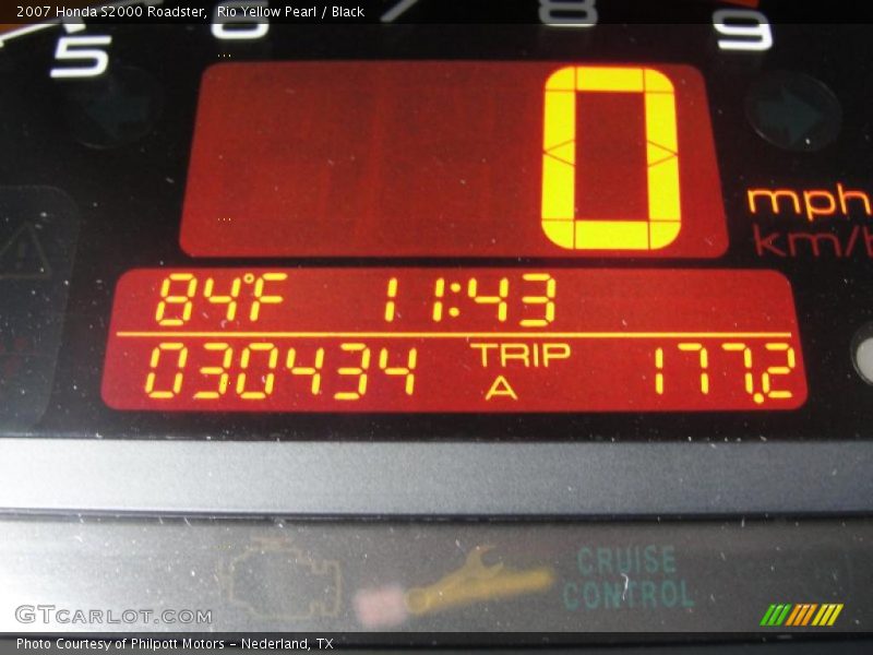 Rio Yellow Pearl / Black 2007 Honda S2000 Roadster