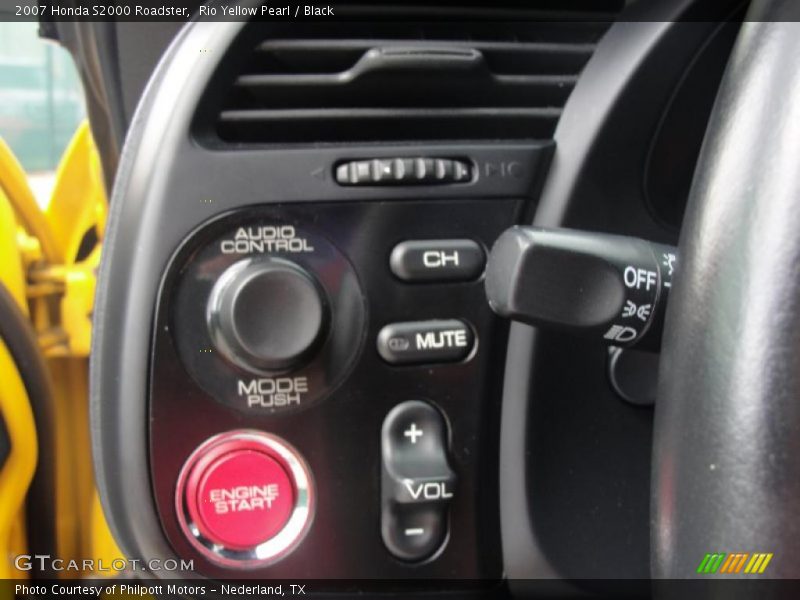 Rio Yellow Pearl / Black 2007 Honda S2000 Roadster