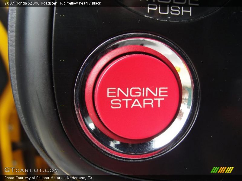 Rio Yellow Pearl / Black 2007 Honda S2000 Roadster