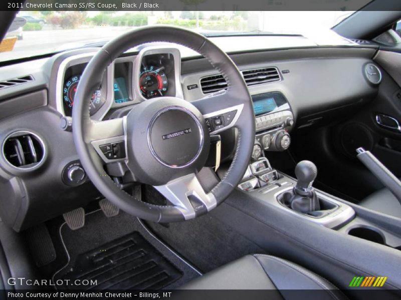 Black / Black 2011 Chevrolet Camaro SS/RS Coupe