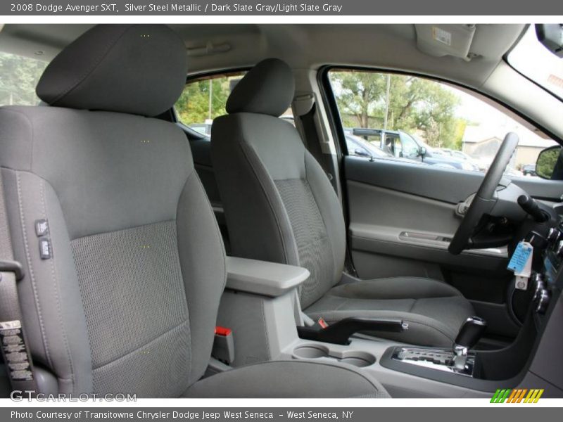 Silver Steel Metallic / Dark Slate Gray/Light Slate Gray 2008 Dodge Avenger SXT