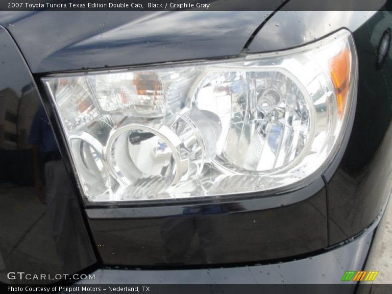 Black / Graphite Gray 2007 Toyota Tundra Texas Edition Double Cab
