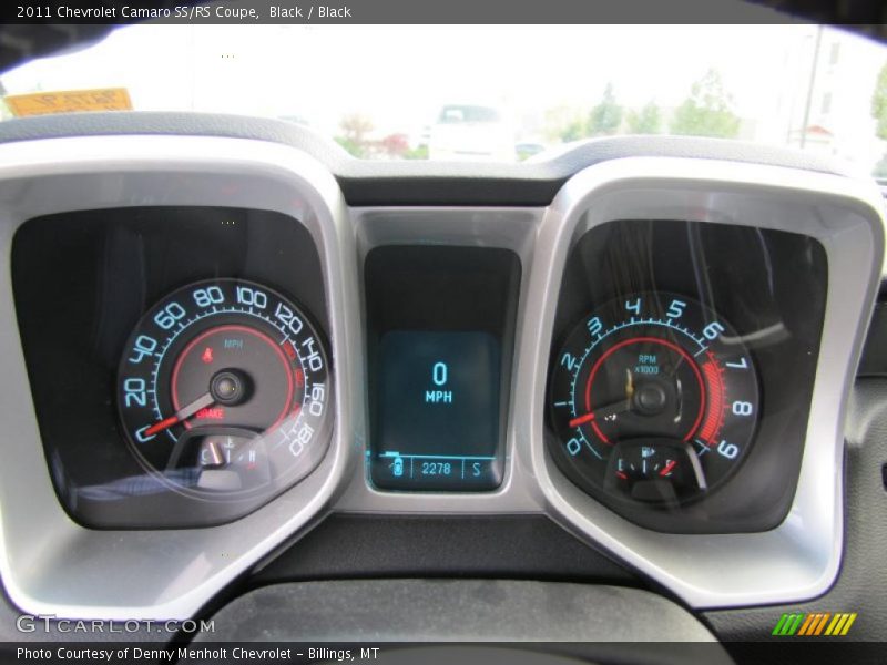 Black / Black 2011 Chevrolet Camaro SS/RS Coupe