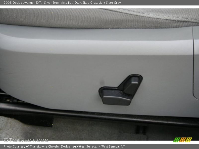 Silver Steel Metallic / Dark Slate Gray/Light Slate Gray 2008 Dodge Avenger SXT
