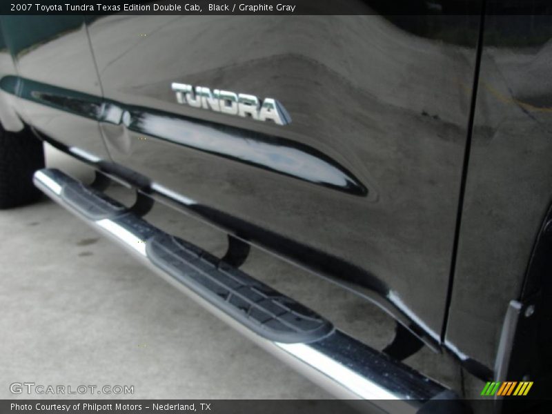 Black / Graphite Gray 2007 Toyota Tundra Texas Edition Double Cab