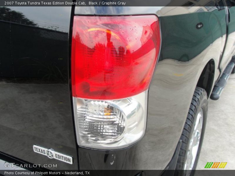 Black / Graphite Gray 2007 Toyota Tundra Texas Edition Double Cab