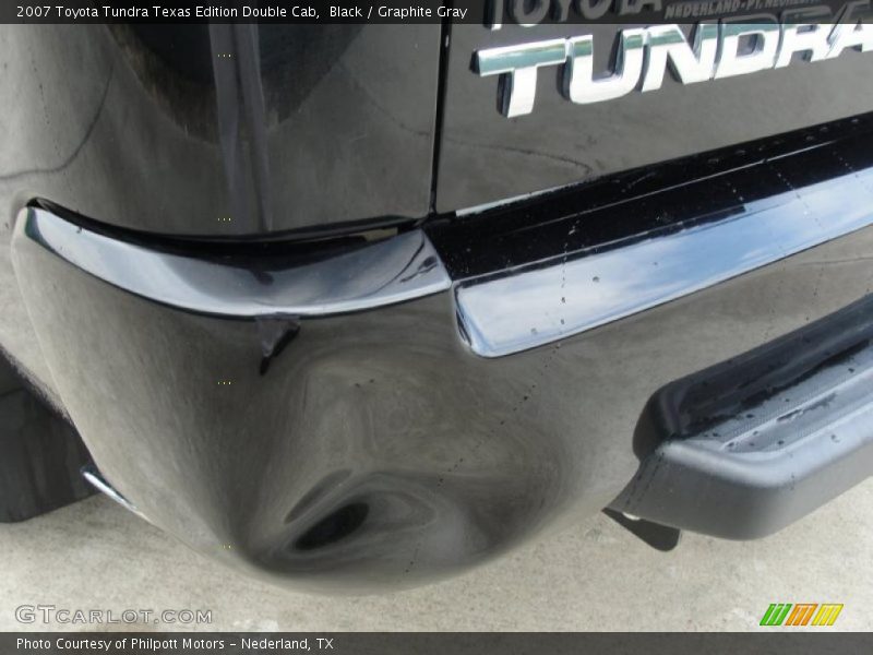 Black / Graphite Gray 2007 Toyota Tundra Texas Edition Double Cab