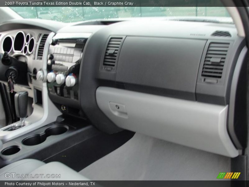 Black / Graphite Gray 2007 Toyota Tundra Texas Edition Double Cab