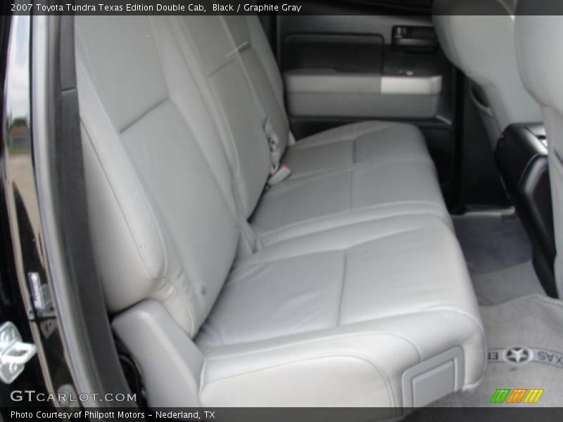 Black / Graphite Gray 2007 Toyota Tundra Texas Edition Double Cab